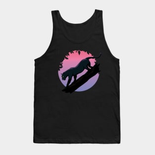 Black Panther Jungle Animal Tank Top